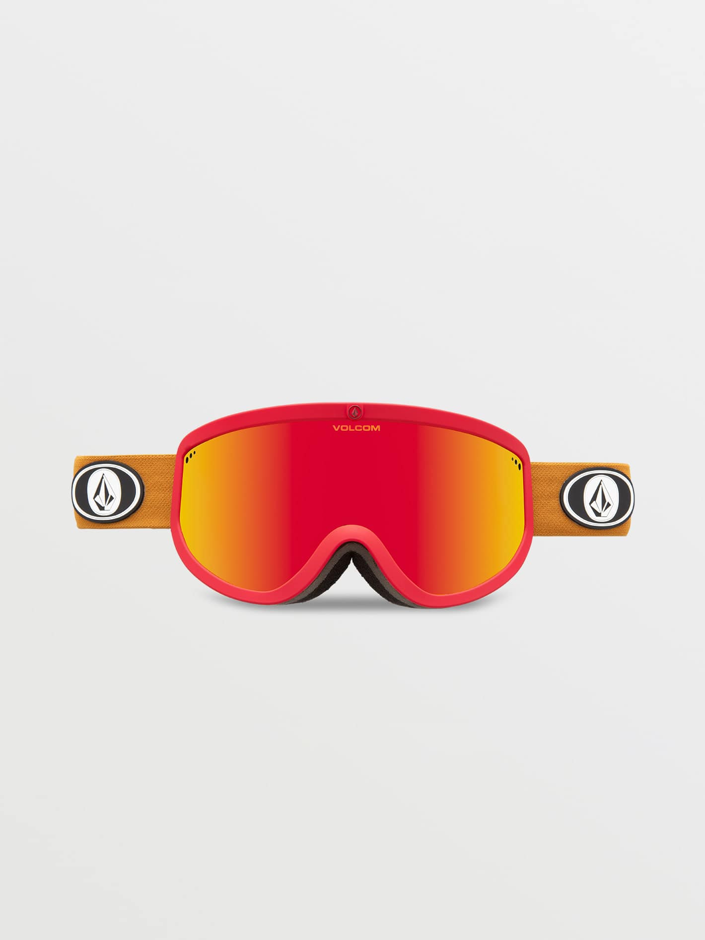Footprints Red/Charamel Goggle - Red Chrome