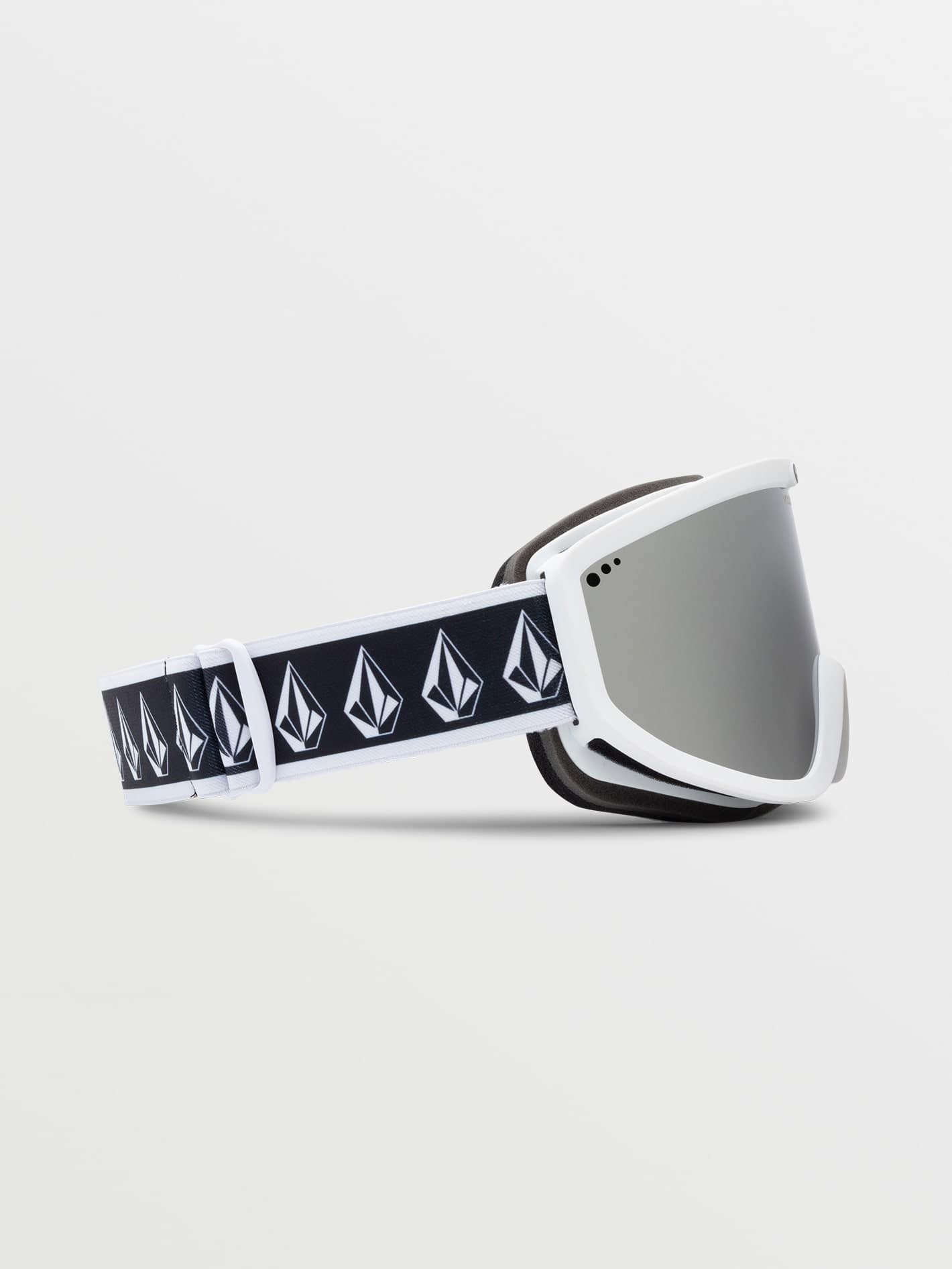 Footprints White Rerun Goggle - Silver Chrome