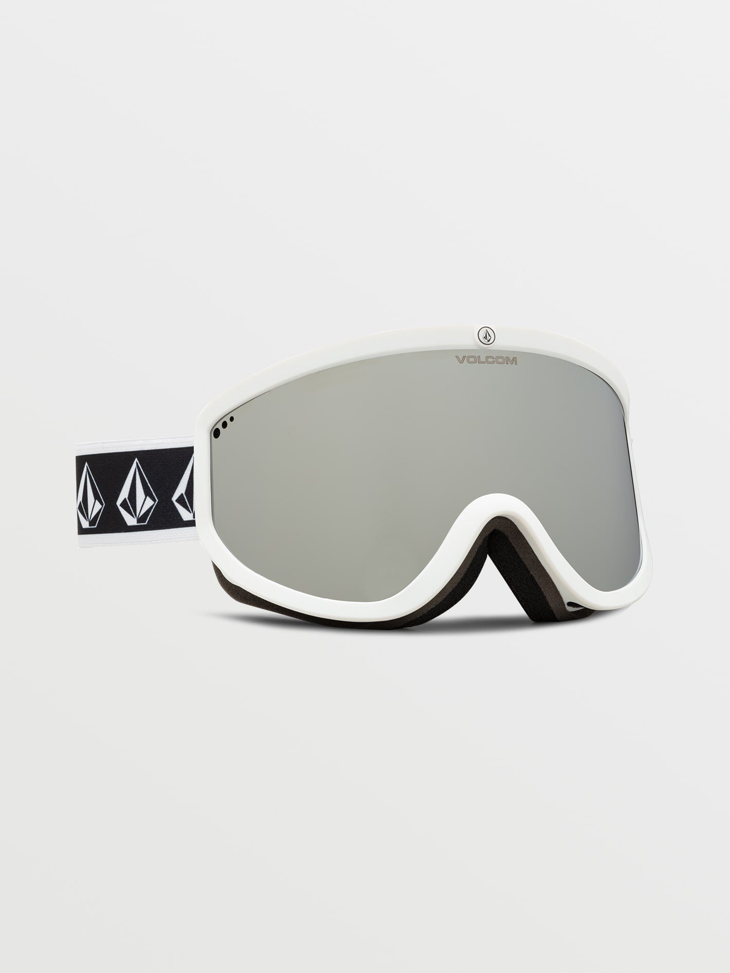 Footprints White Rerun Goggle - Silver Chrome