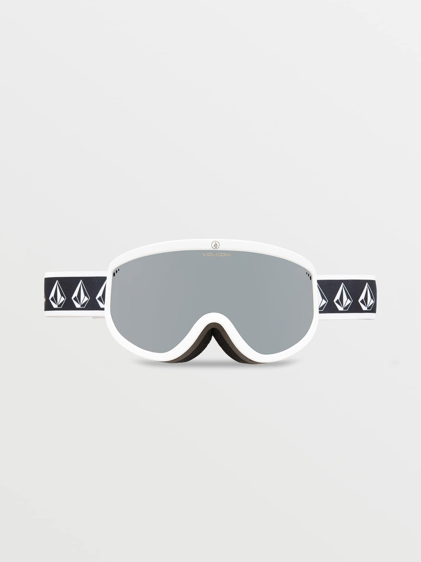 Footprints White Rerun Goggle - Silver Chrome