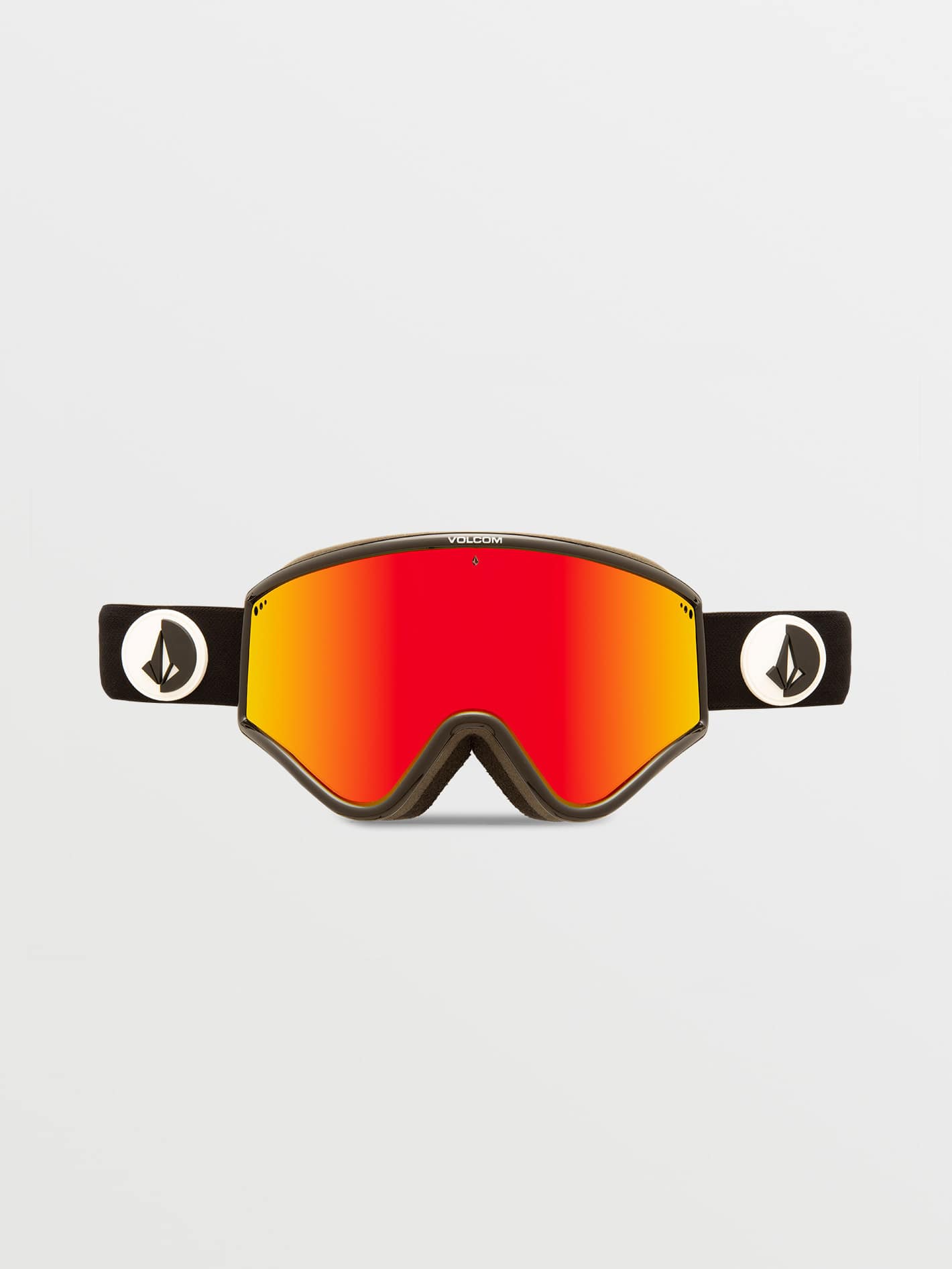 Yae Gloss Black Goggle - Red Chrome