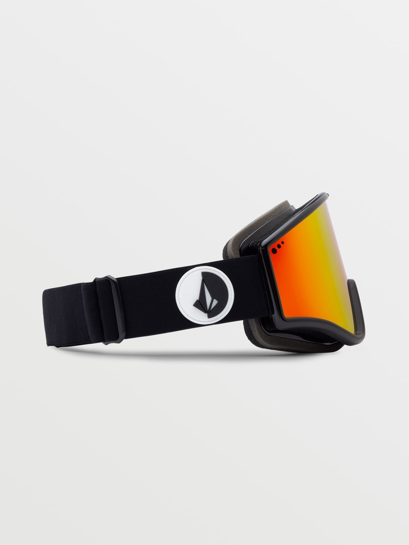 Yae Gloss Black Goggle - Red Chrome