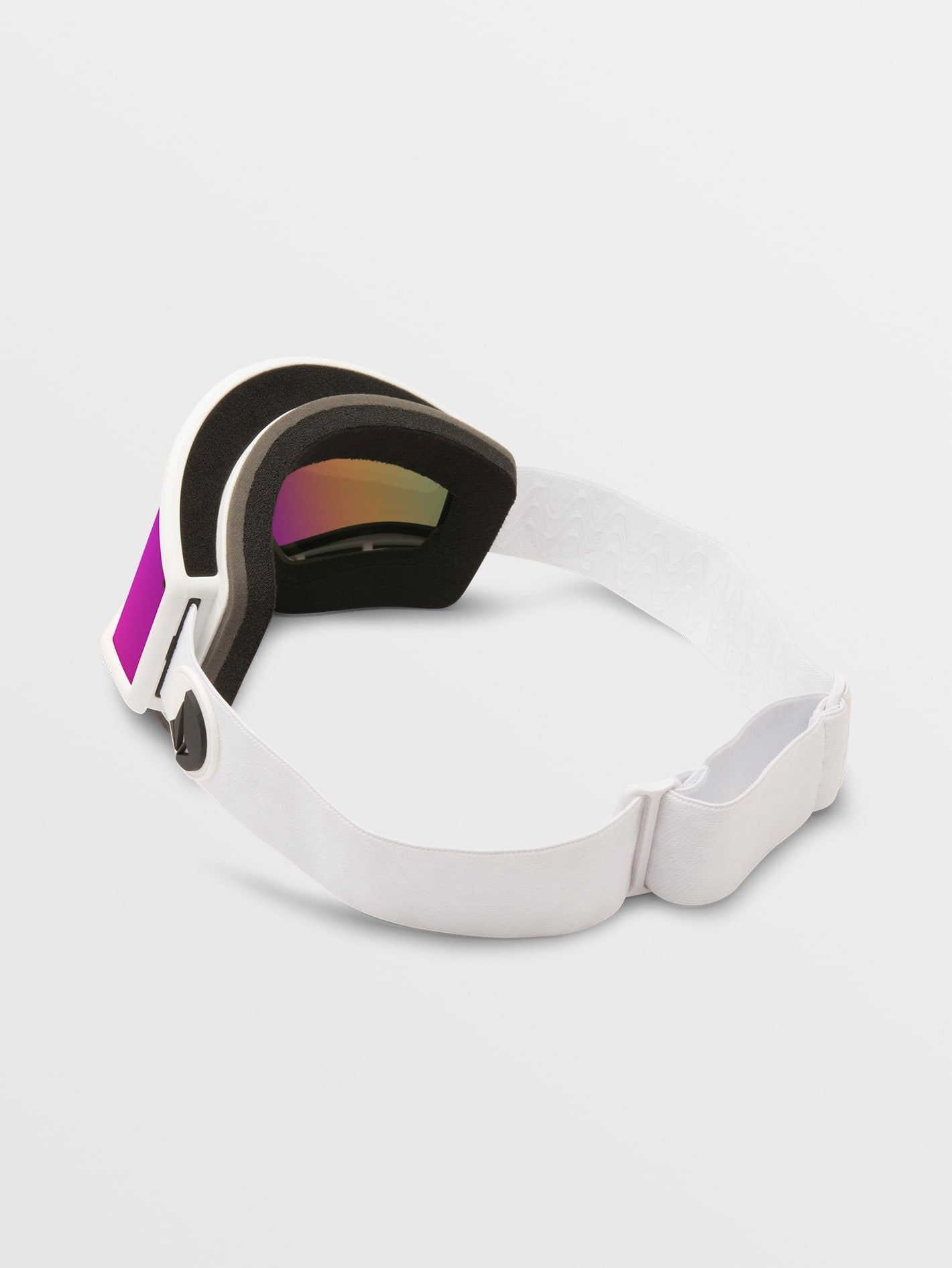 Yae Matte White Goggle - Pink Chrome
