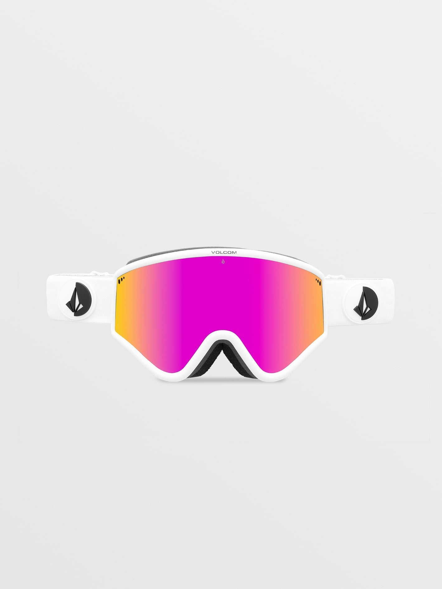 Yae Matte White Goggle - Pink Chrome