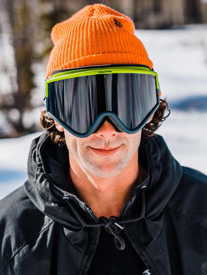 Yae Citrus/Grey Goggle - Dark Grey
