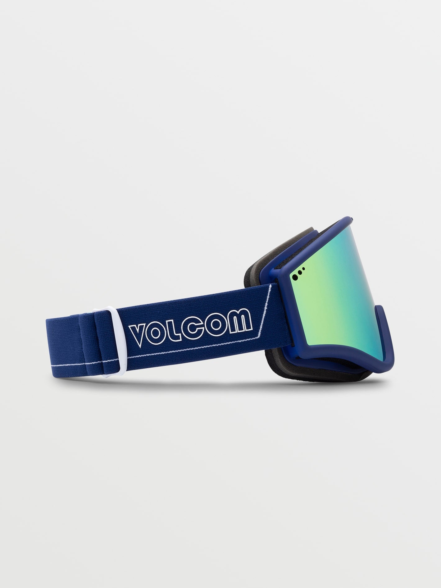 Yae Dark Blue/White Goggle - Gold Chrome