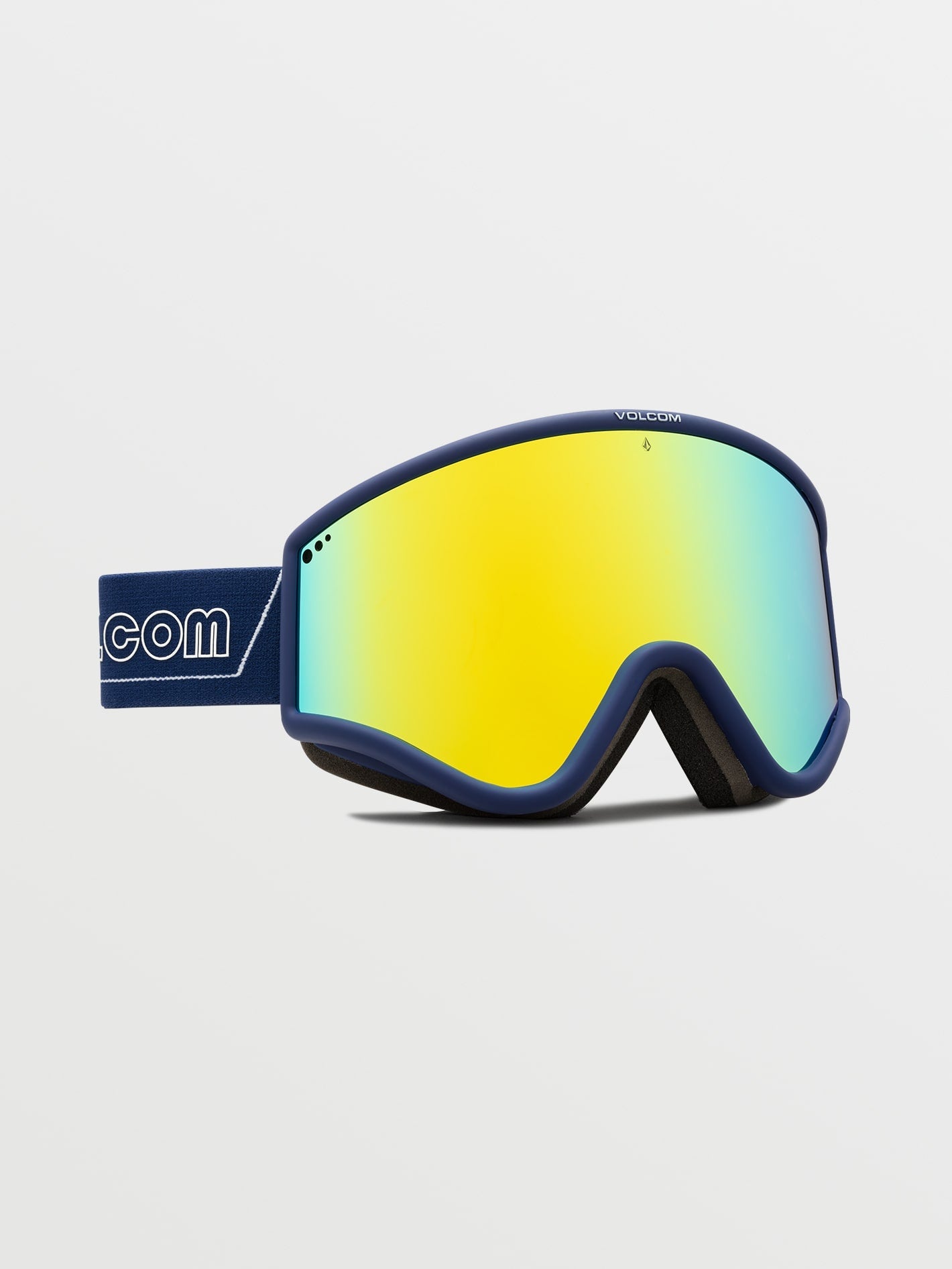 Yae Dark Blue/White Goggle - Gold Chrome
