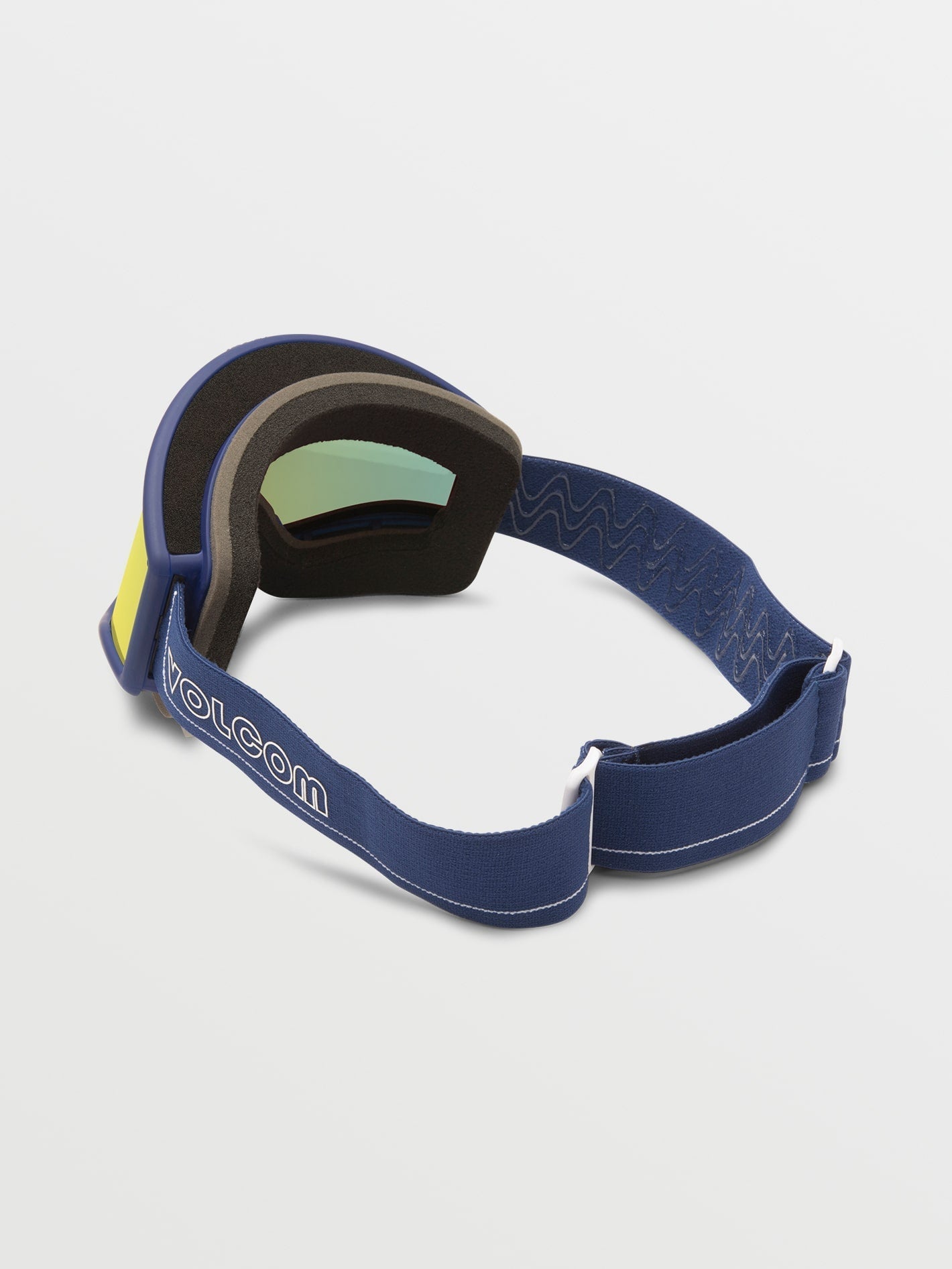 Yae Dark Blue/White Goggle - Gold Chrome