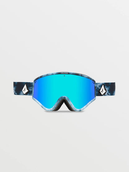 Yae Lagoon Tie-Dye Goggle - Blue Chrome
