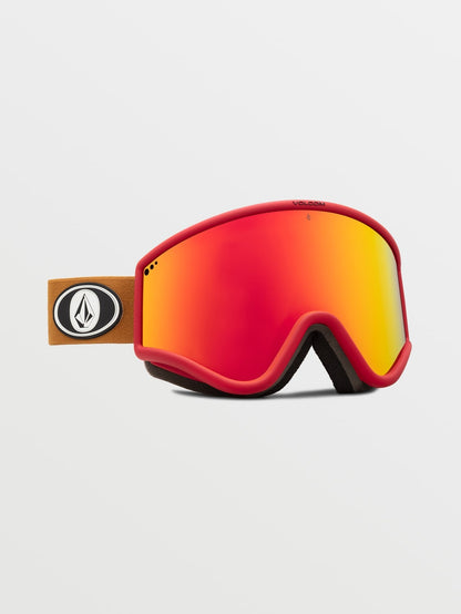 Yae Red/Charamel Goggle - Red Chrome