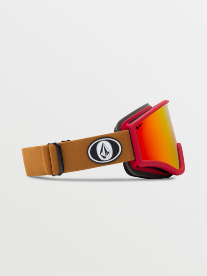 Yae Red/Charamel Goggle - Red Chrome