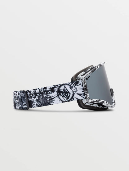 Yae Op Art Goggle - Silver Chrome