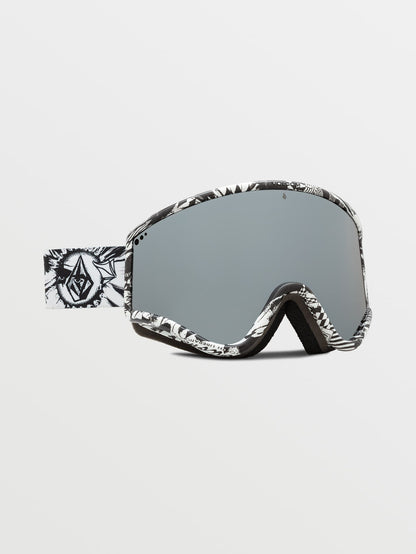 Yae Op Art Goggle - Silver Chrome