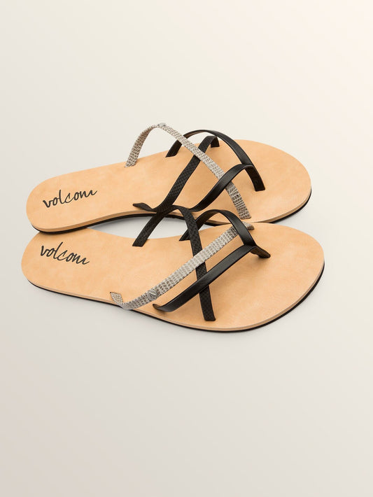 New School Sandals - Black Combo
