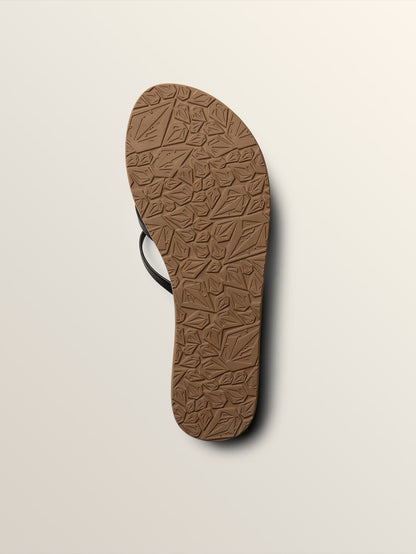 New School Sandals - Black