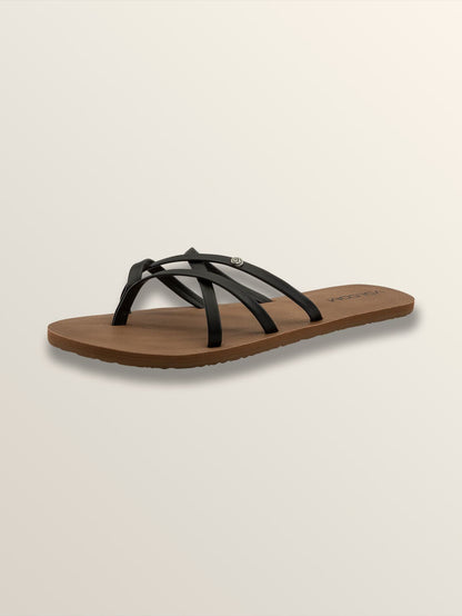 New School Sandals - Black
