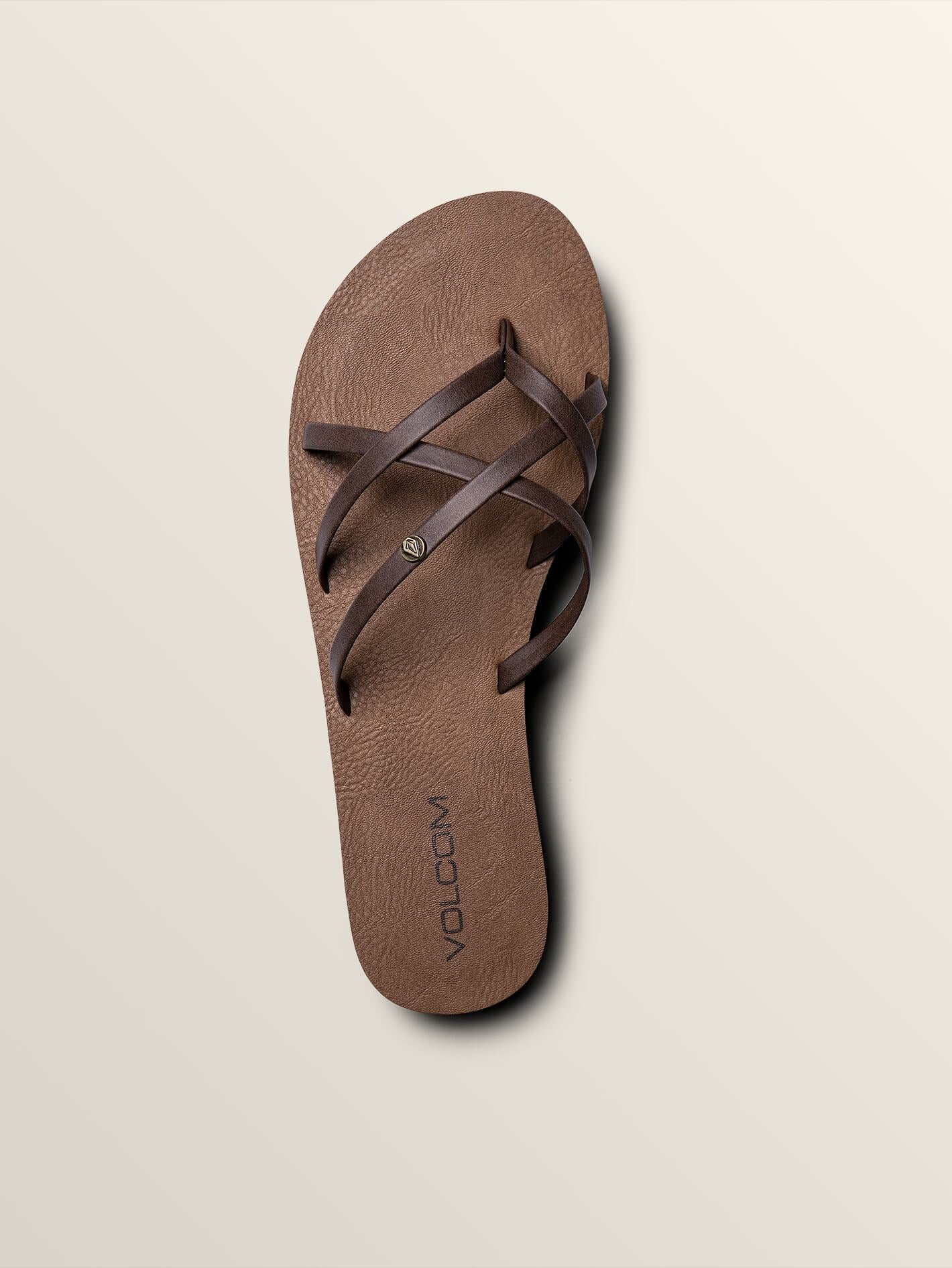 New School Sandals - Brown