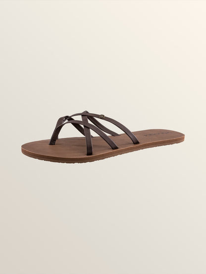 New School Sandals - Brown