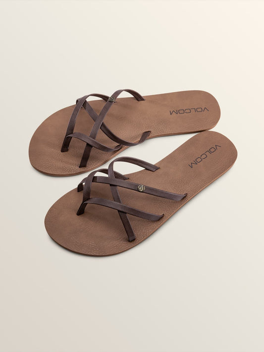 New School Sandals - Brown