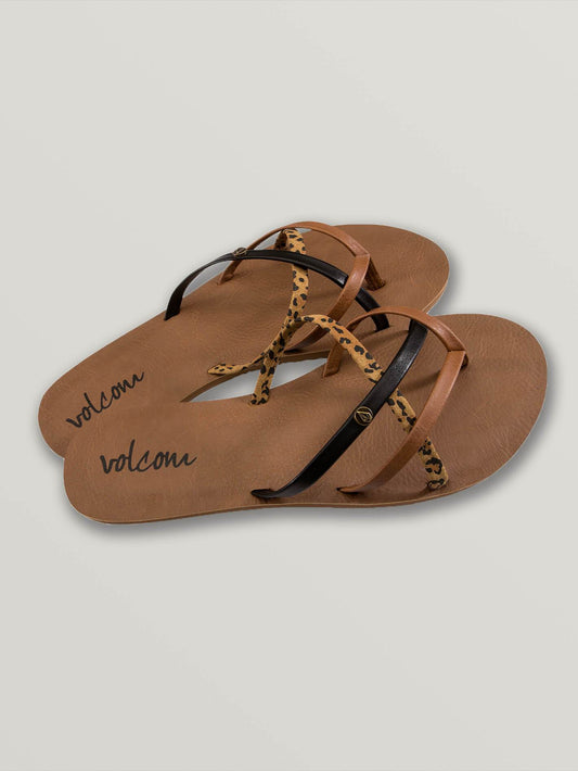 New School Sandals - Cheetah