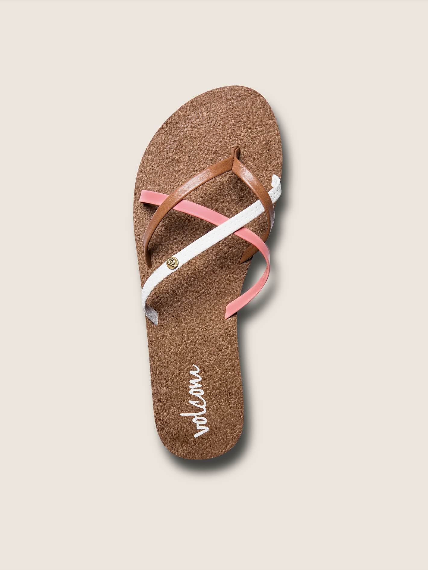 New School Sandals - Coral
