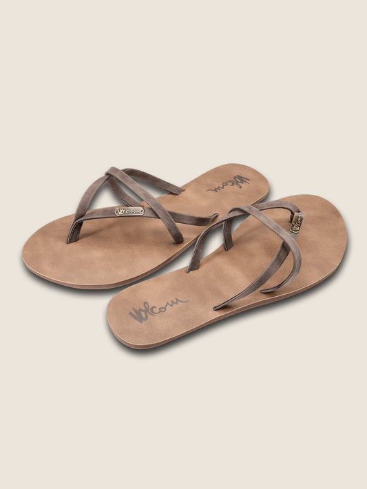 All Night Long Sandals - Brown