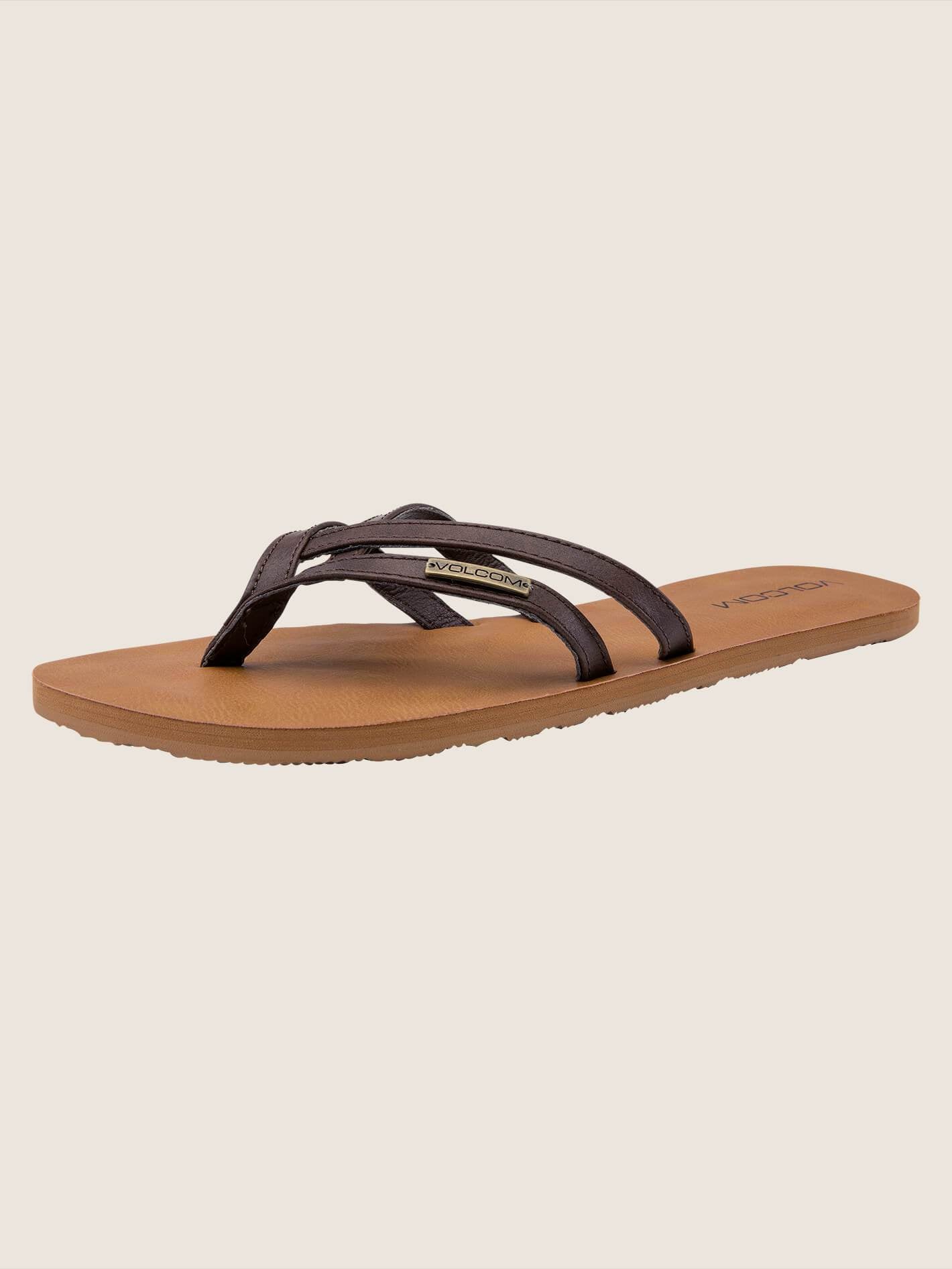 Crosstown Sandals - Brown