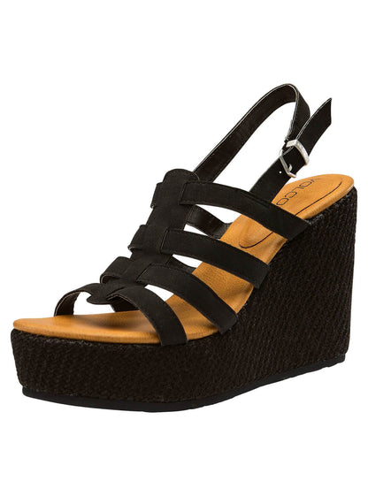 High Society Sandals - Black
