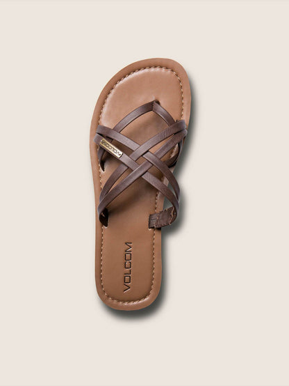 Strap Happy Sandals - Brown