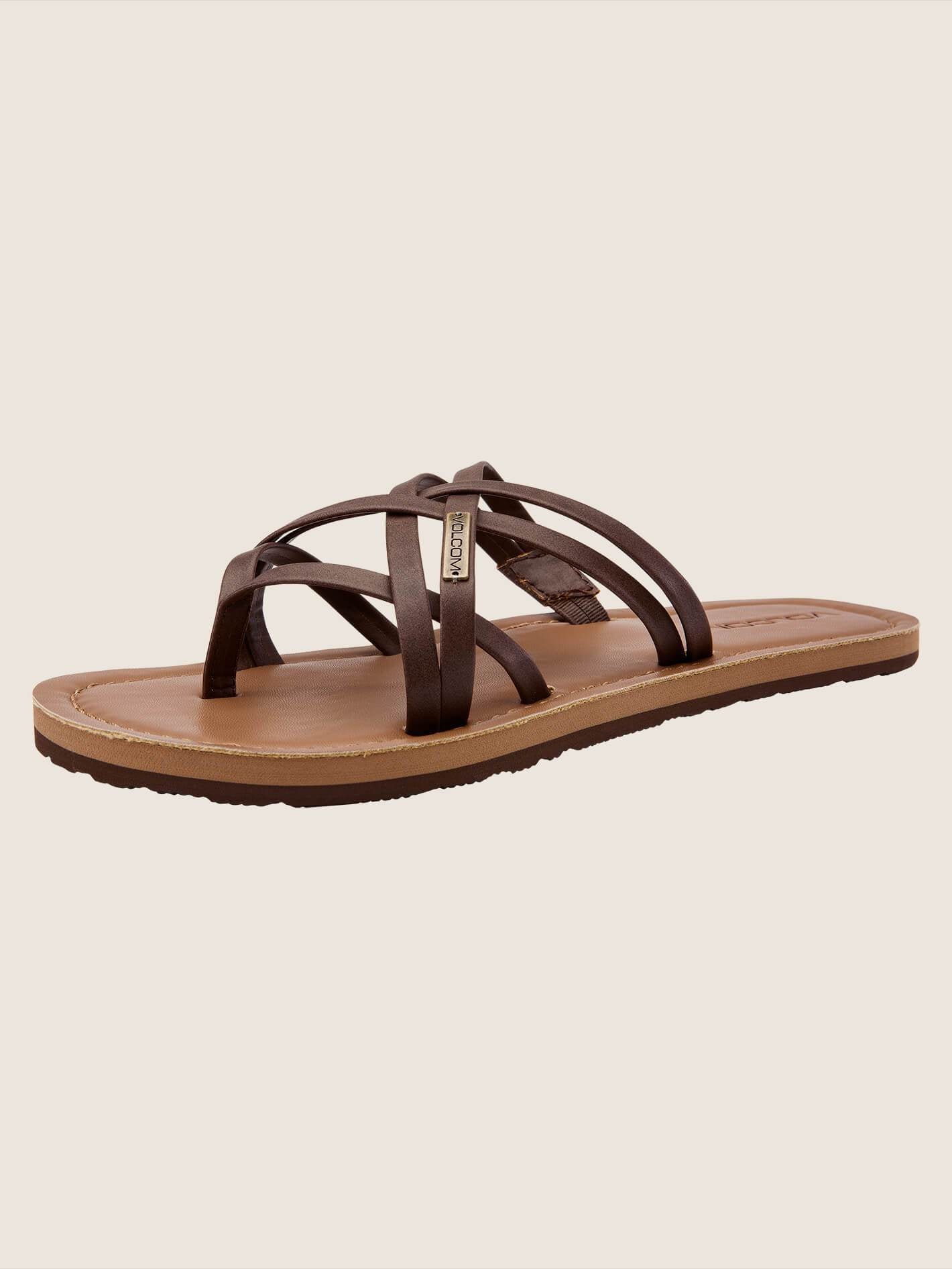 Strap Happy Sandals - Brown