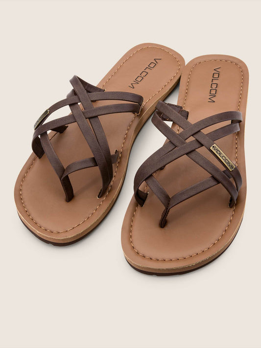 Strap Happy Sandals - Brown