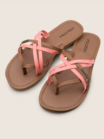 Strap Happy Sandals - Coral