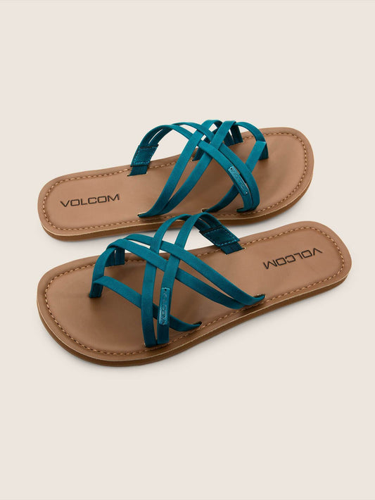 Strap Happy Sandals - Teal