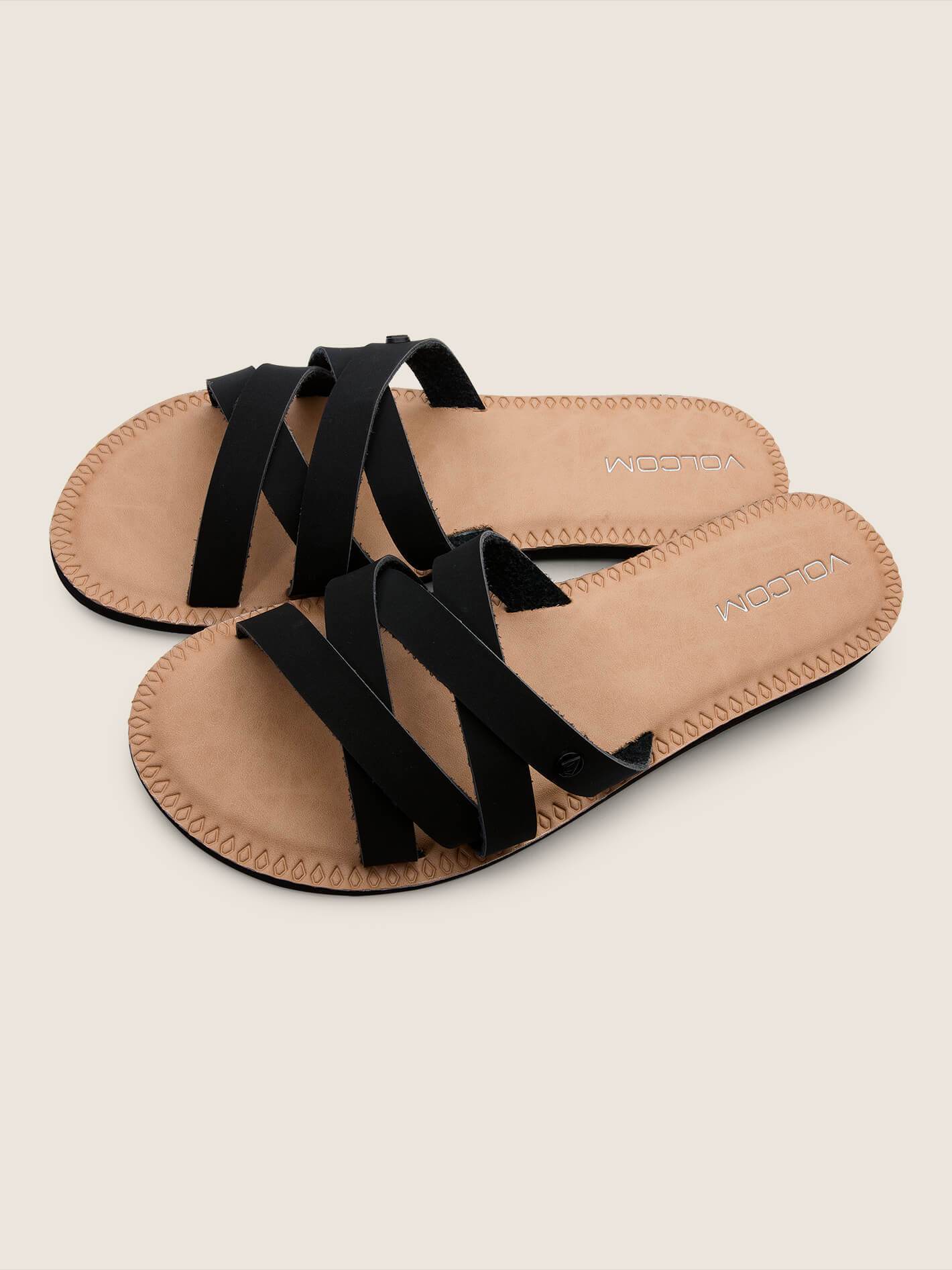 Garden Party Sandals - Black