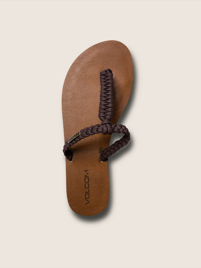 Fishtail Sandals - Brown