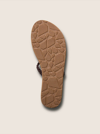 Fishtail Sandals - Brown