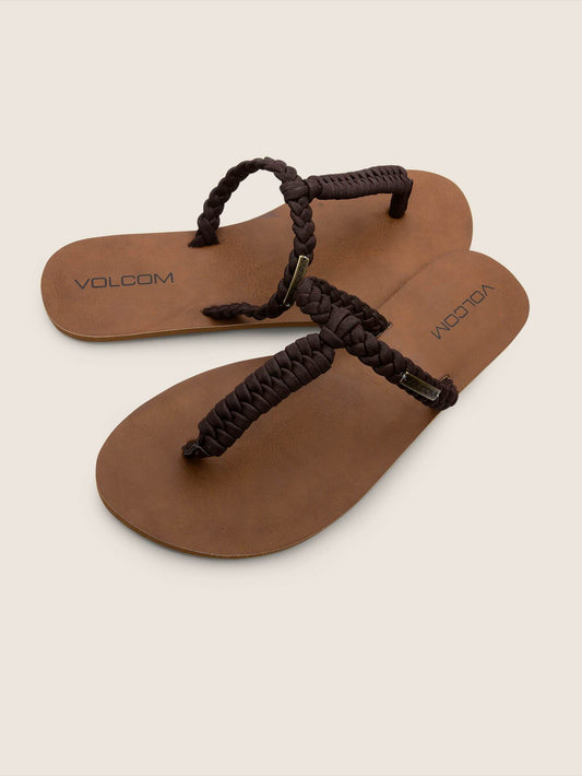 Fishtail Sandals - Brown