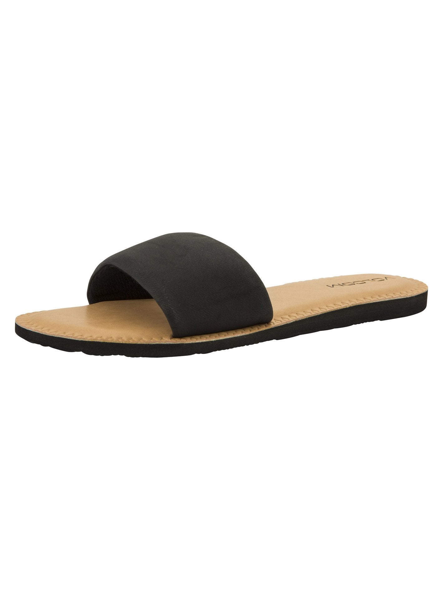 Simple Slide Sandals - Black