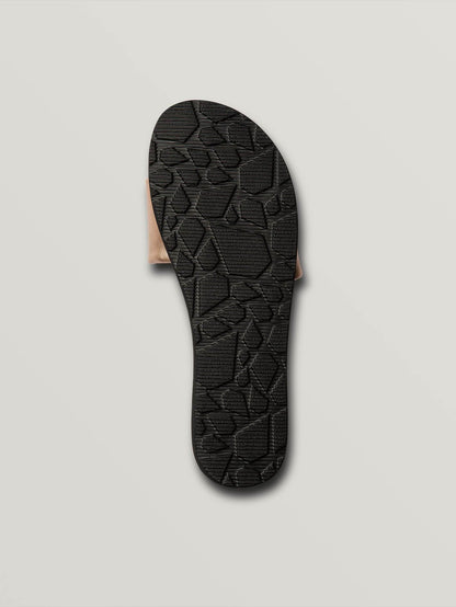 Simple Slide Sandals - Rose Gold