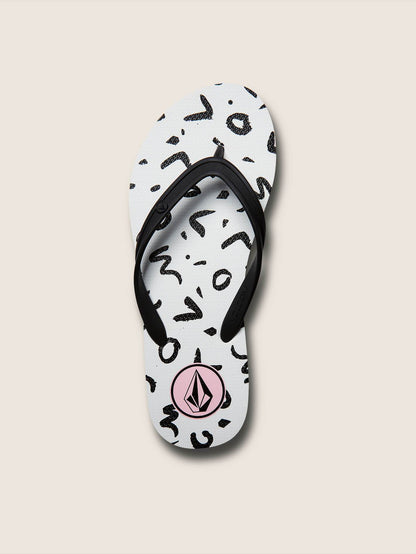 Rocking 3 Sandals - White