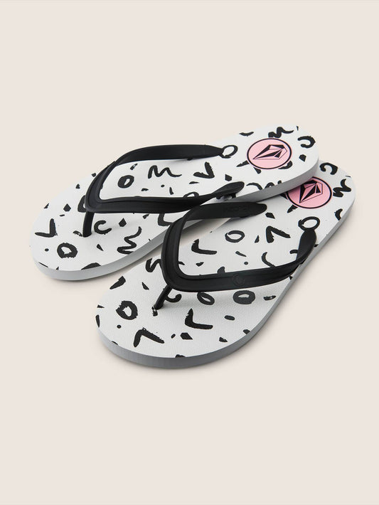 Rocking 3 Sandals - White