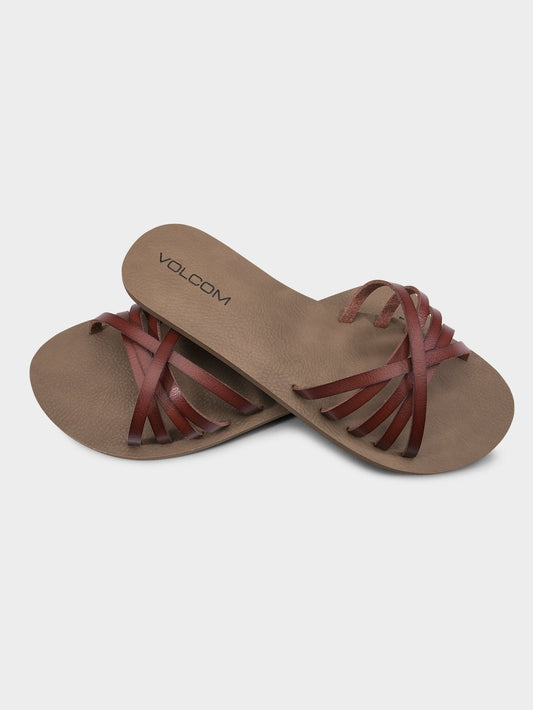 Sundaze Sandals  - Dark Clay