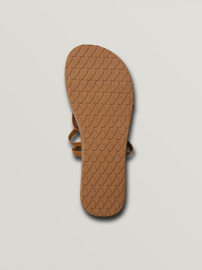 E-Cliner Multi Strap Sandals - Cognac