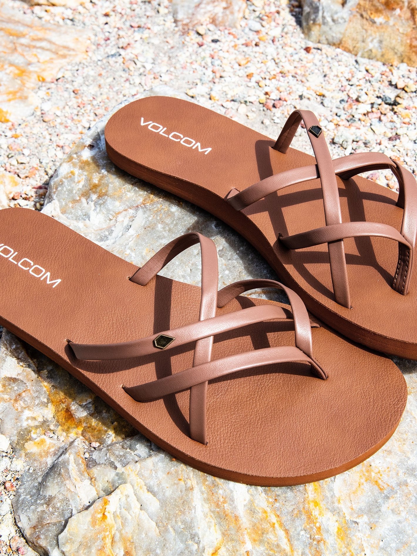 New School Ii Sandals - COGNAC