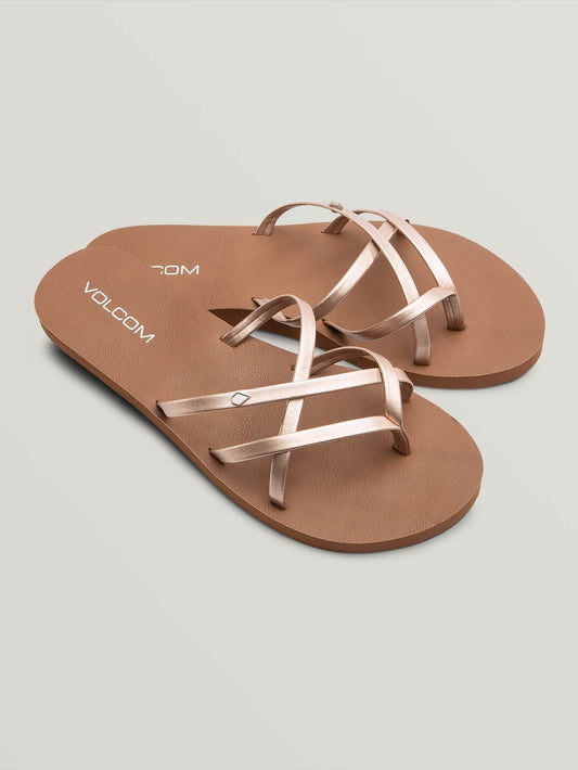 New School Ii Sandals - Rose Gold