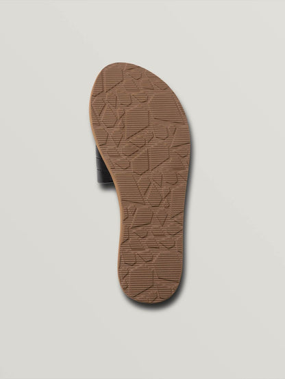 Puff Puff Give Sandals - Black