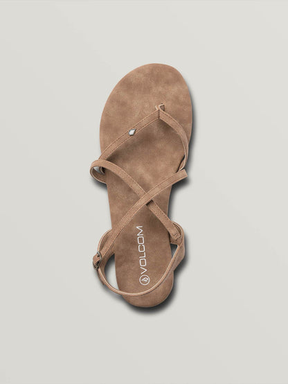 Strapped In Sandals - Vintage Brown
