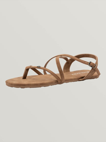 Strapped In Sandals - Vintage Brown