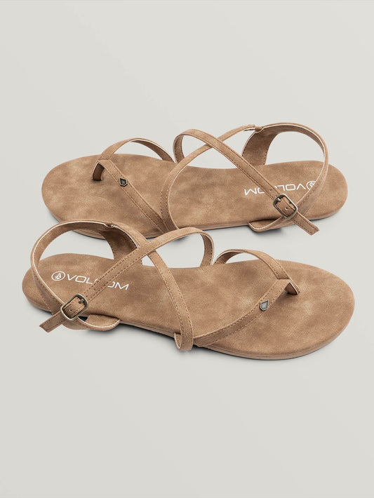 Strapped In Sandals - Vintage Brown