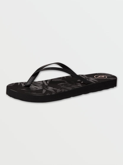 Color Me Spring Sandals - Black Out